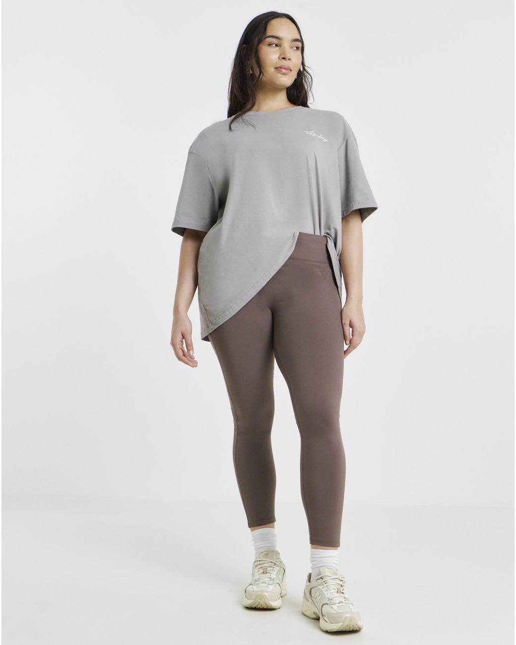 Gym King White Peach Luxe Redefined Legging