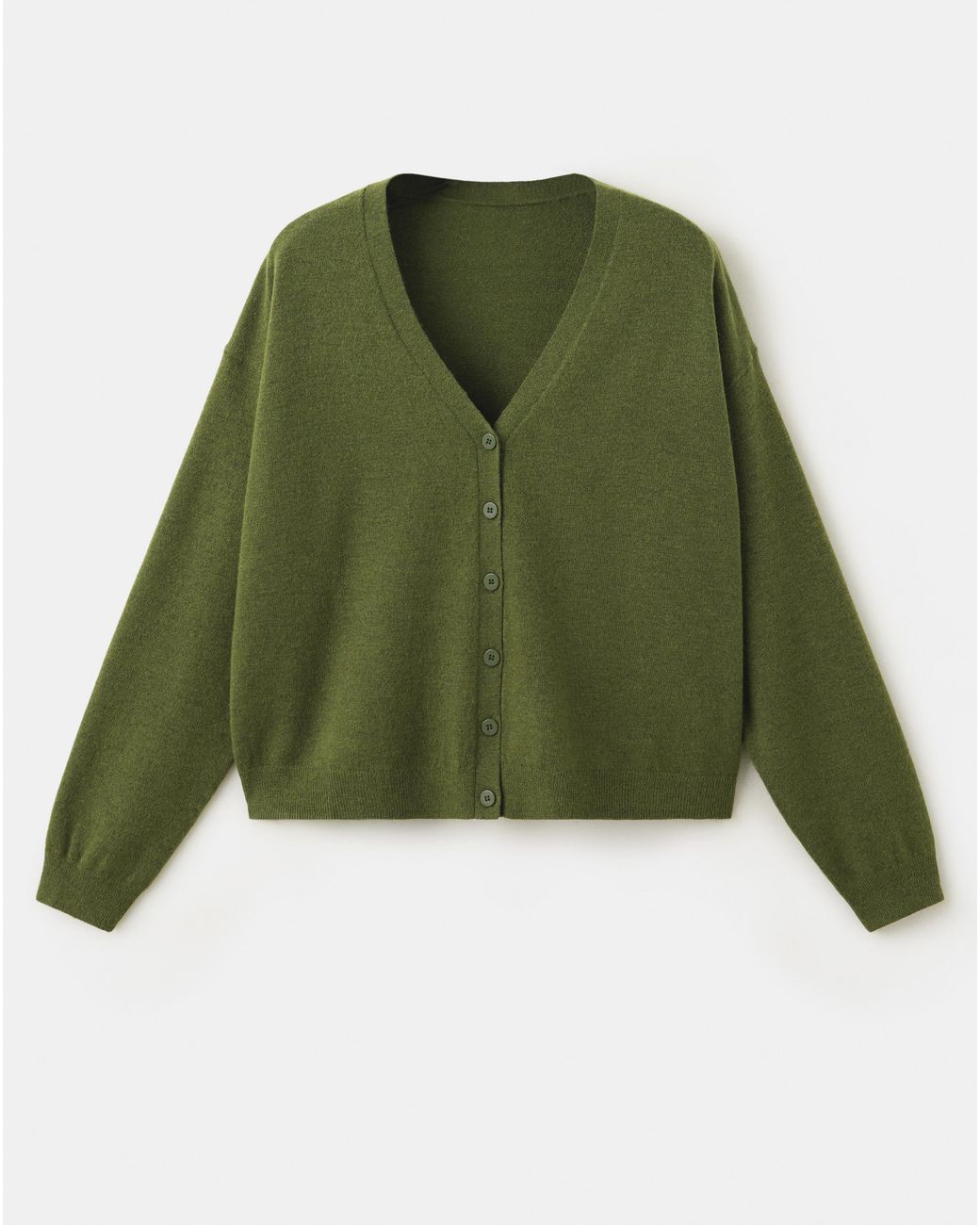 Mango Green Cardigan Nekkon