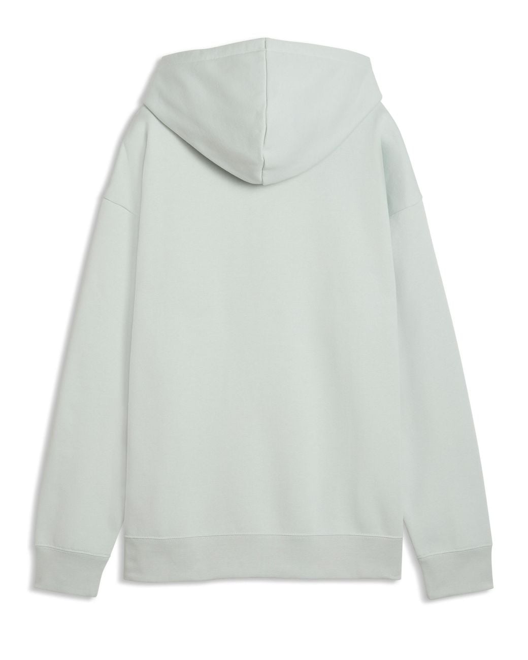 PUMA Gray Essential Cat Logo Relaxed Hoodie