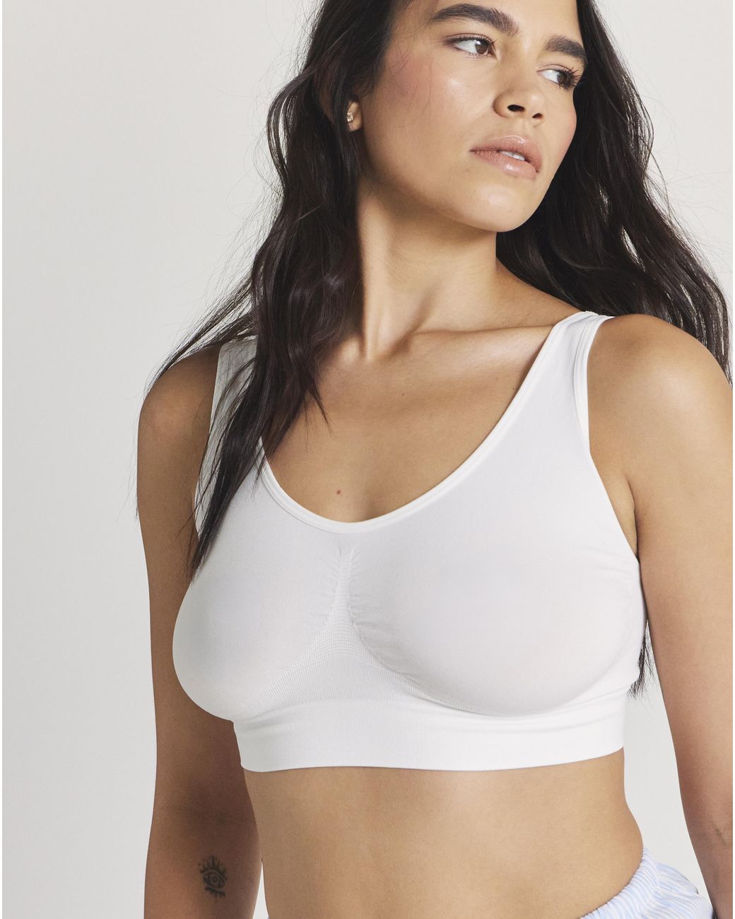 Pretty Secrets White 3 Pack Comfort Tops