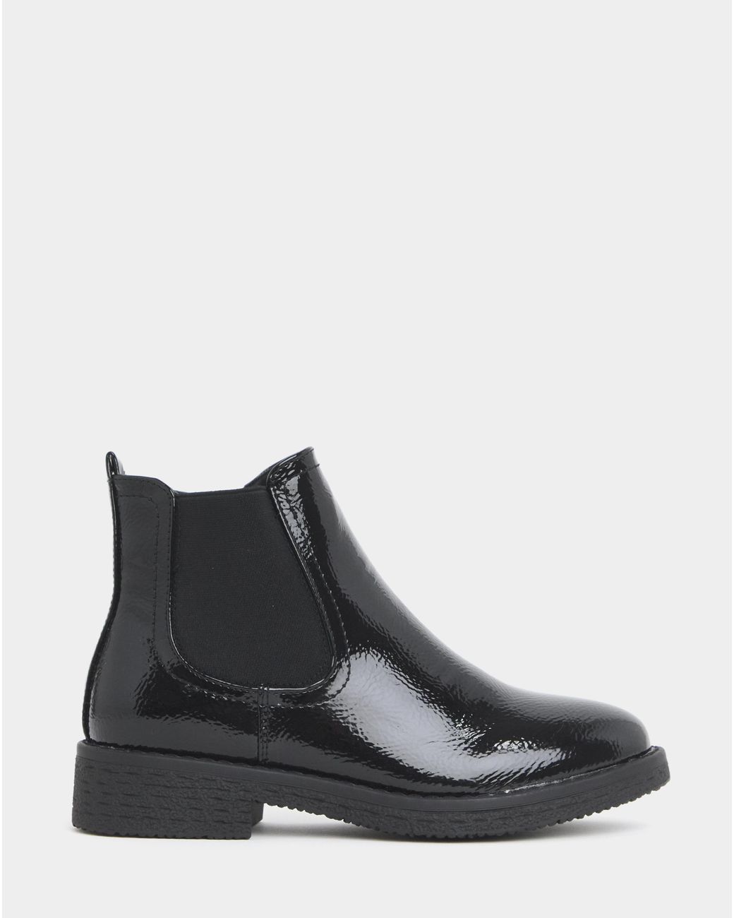 Cushion Walk Black Chelsea Crepe Eee Fit