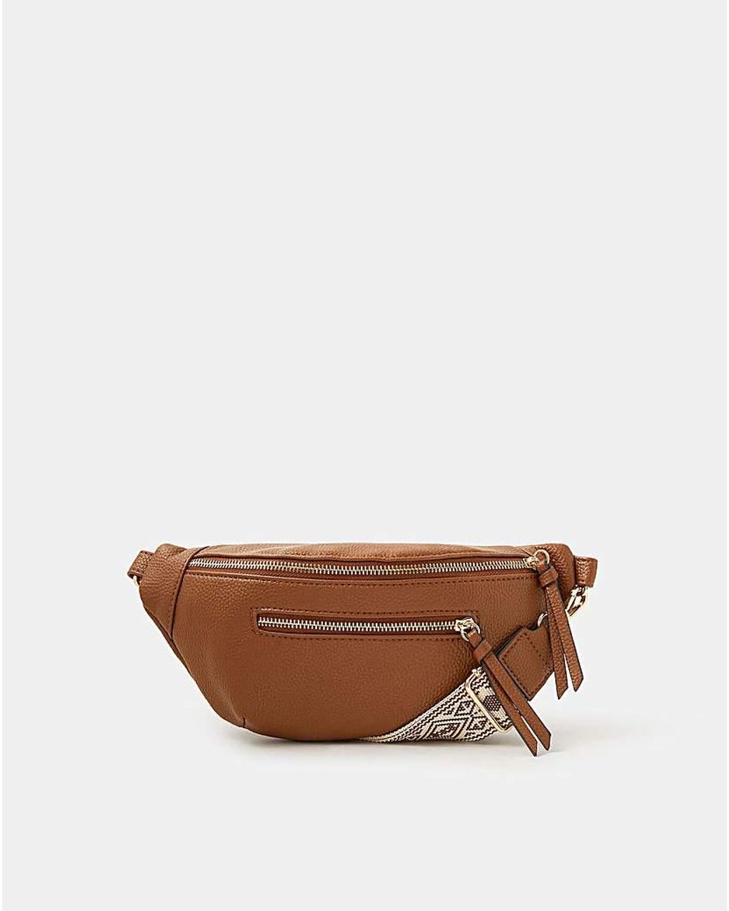 Accessorize Brown Sling Crossbody Bag