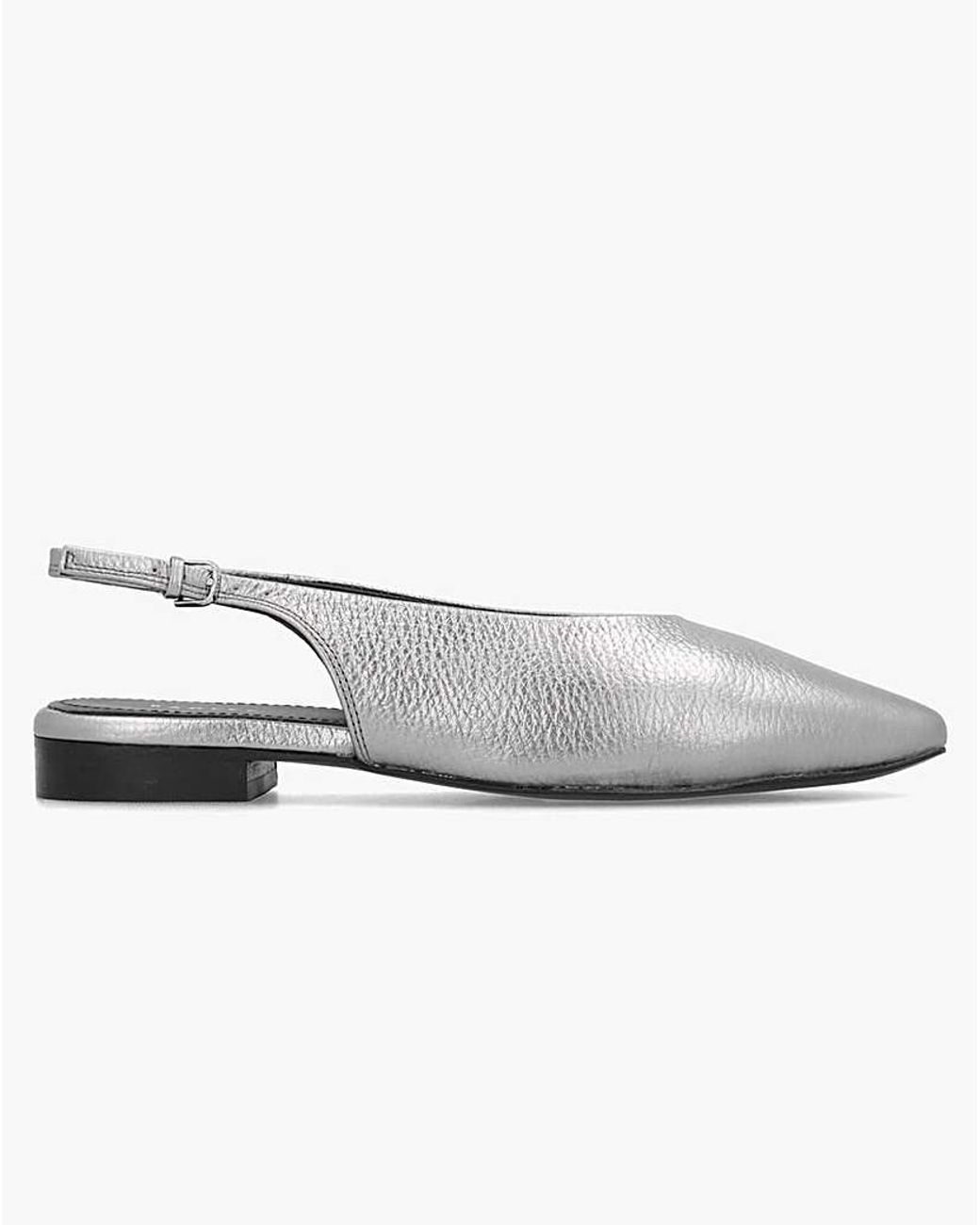 Radley White Chiltern Grove Flat Sling Backs