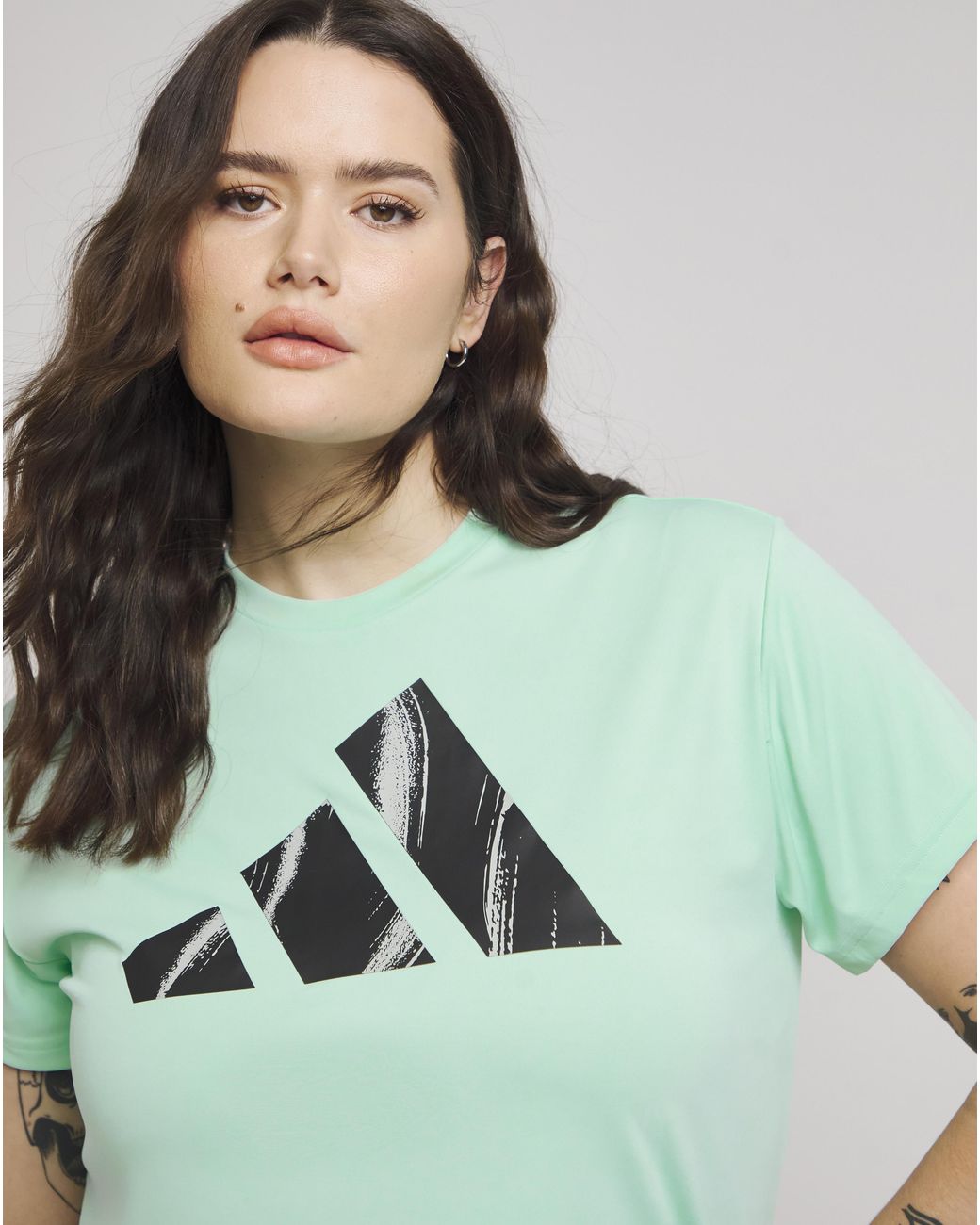 Adidas Green Run It Brand Love T-Shirt
