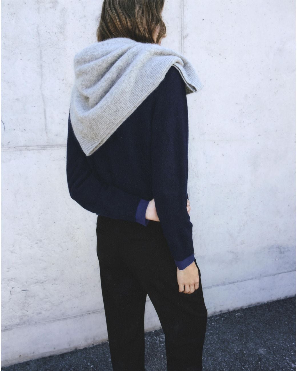 Mango Blue Cardigan Eliote