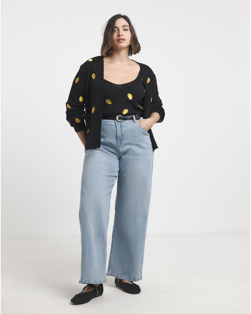 Lovedrobe Black Lemon 2 Piece
