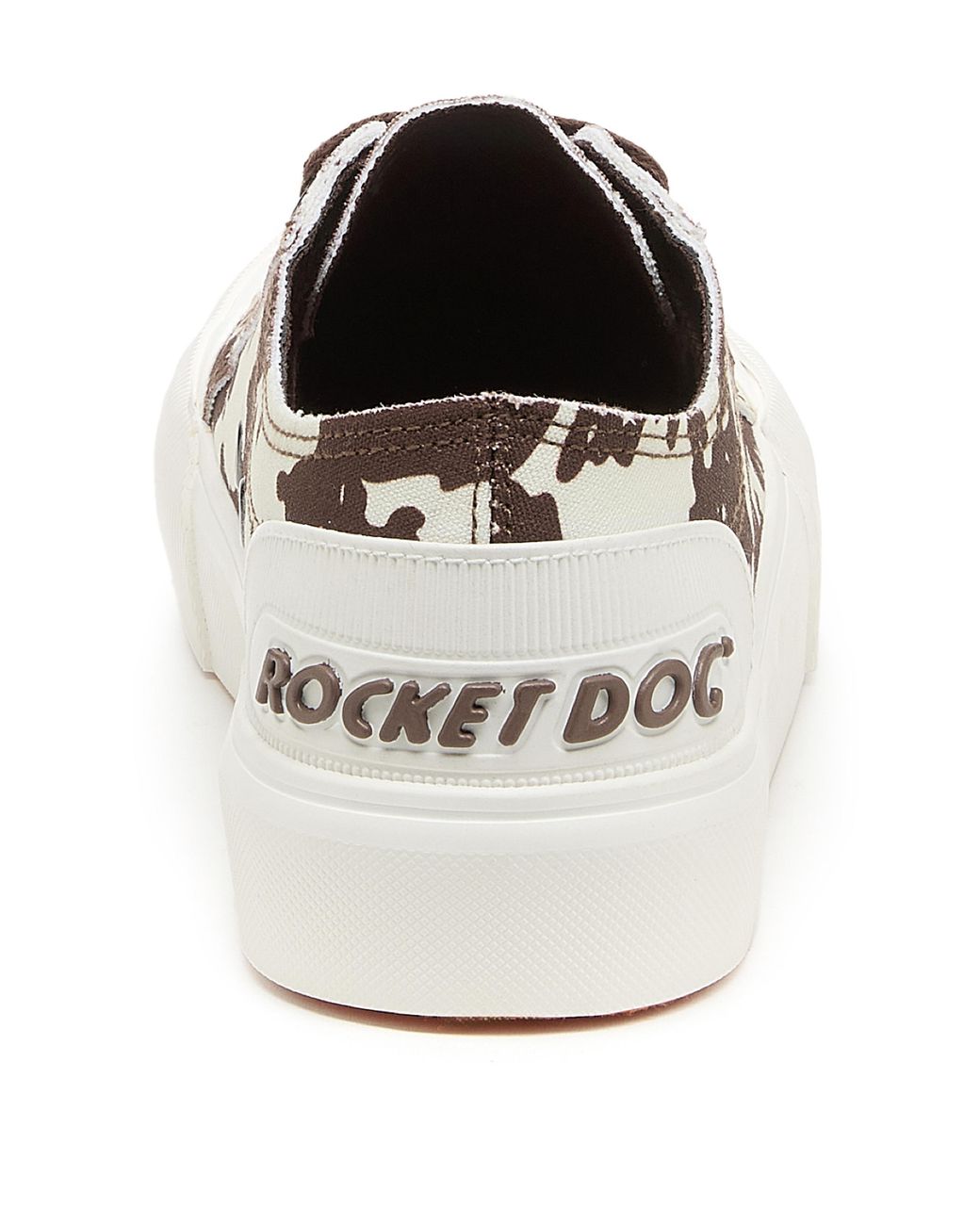 Rocket Dog White Jazzin Canvas Trainers