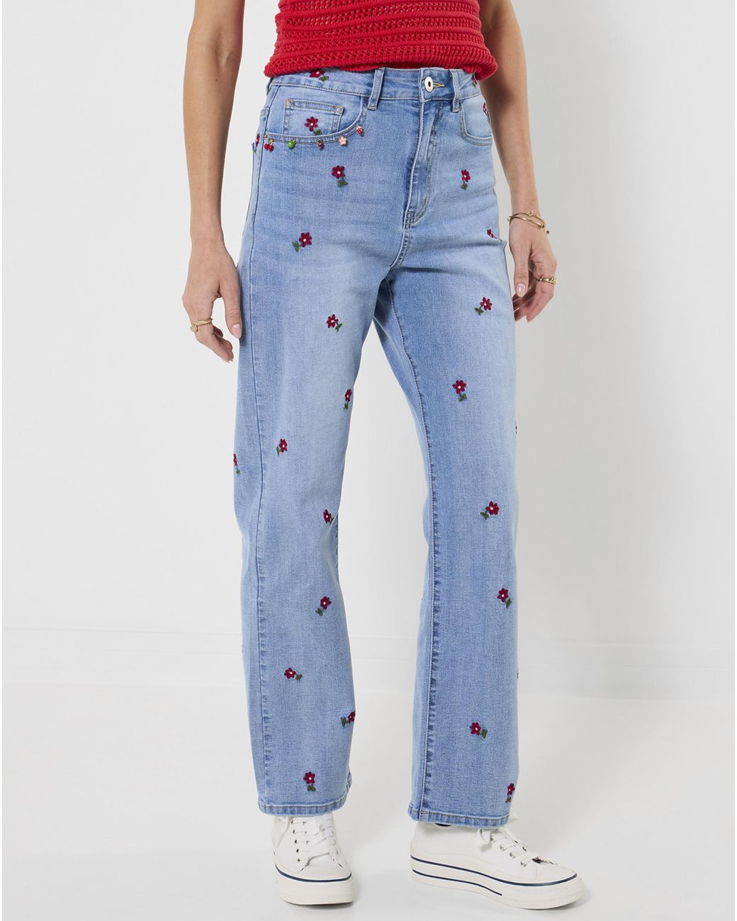 Joe Browns Blue Amelia Embroidered Jeans
