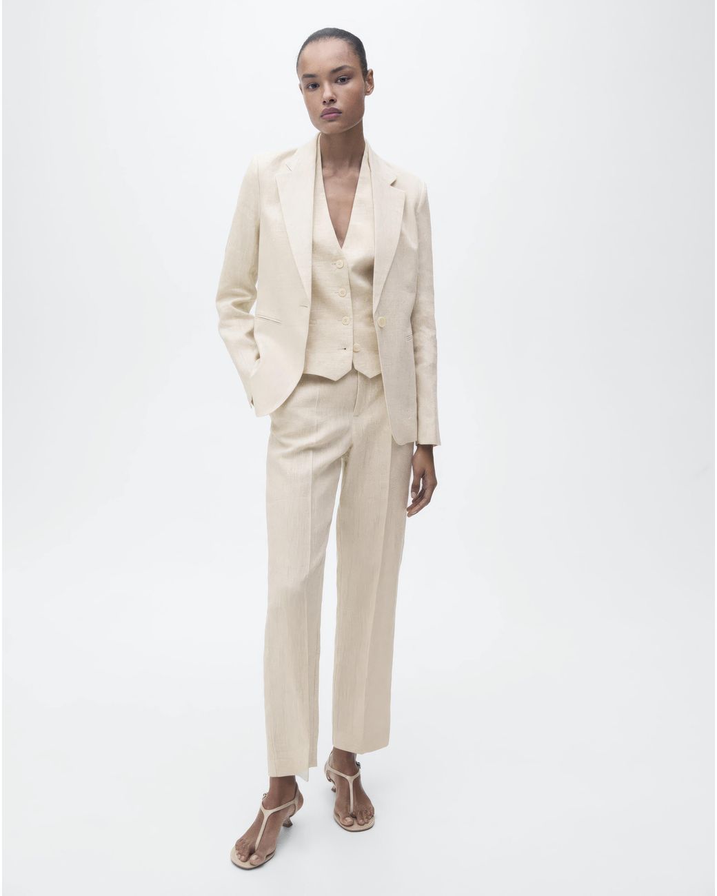 Mango Natural Boreli Blazer
