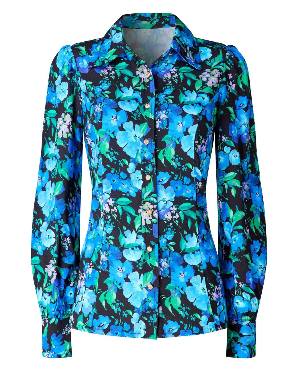 Joe Browns Blue Helena Floral Blouse