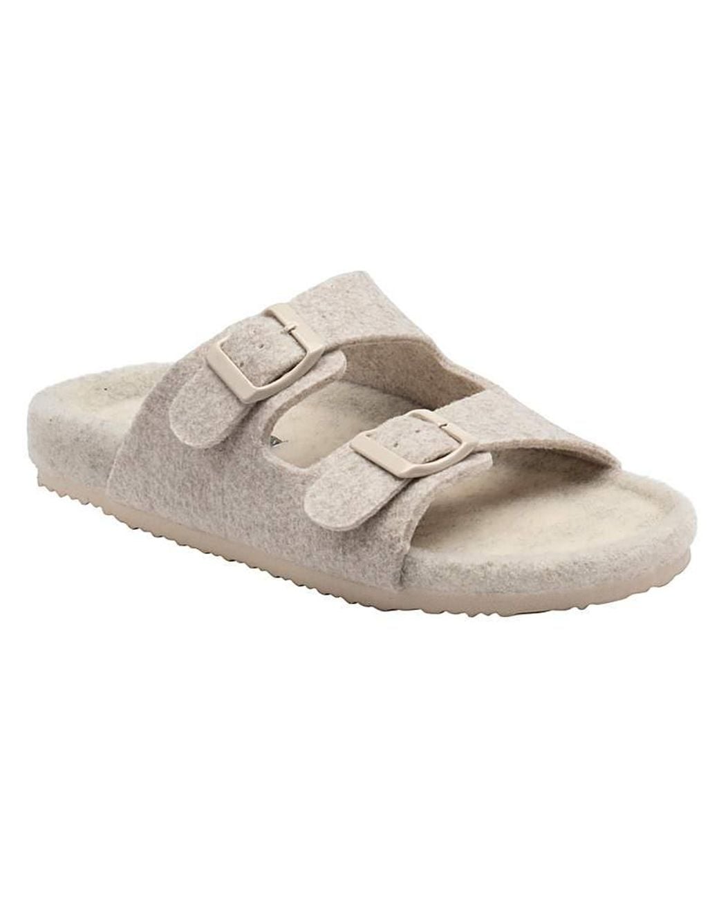 Dunlop White Laska Mule Slipper