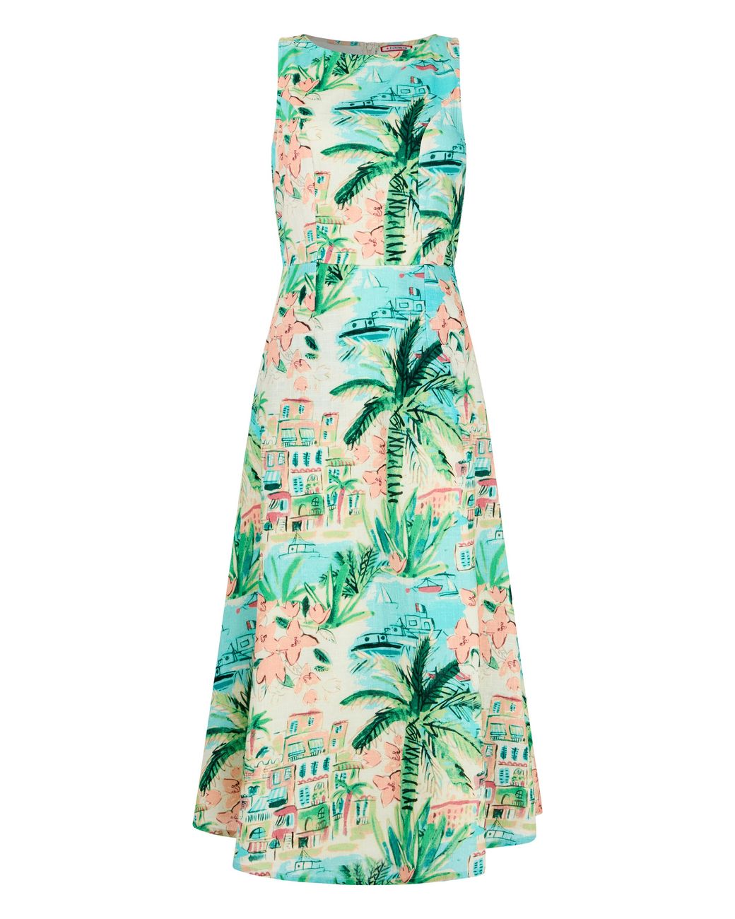 Joe Browns Green Riviera Dreams Shift Dress