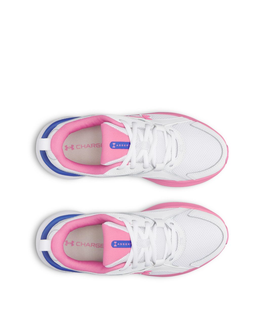 Under Armour White Assert 11 Trainers