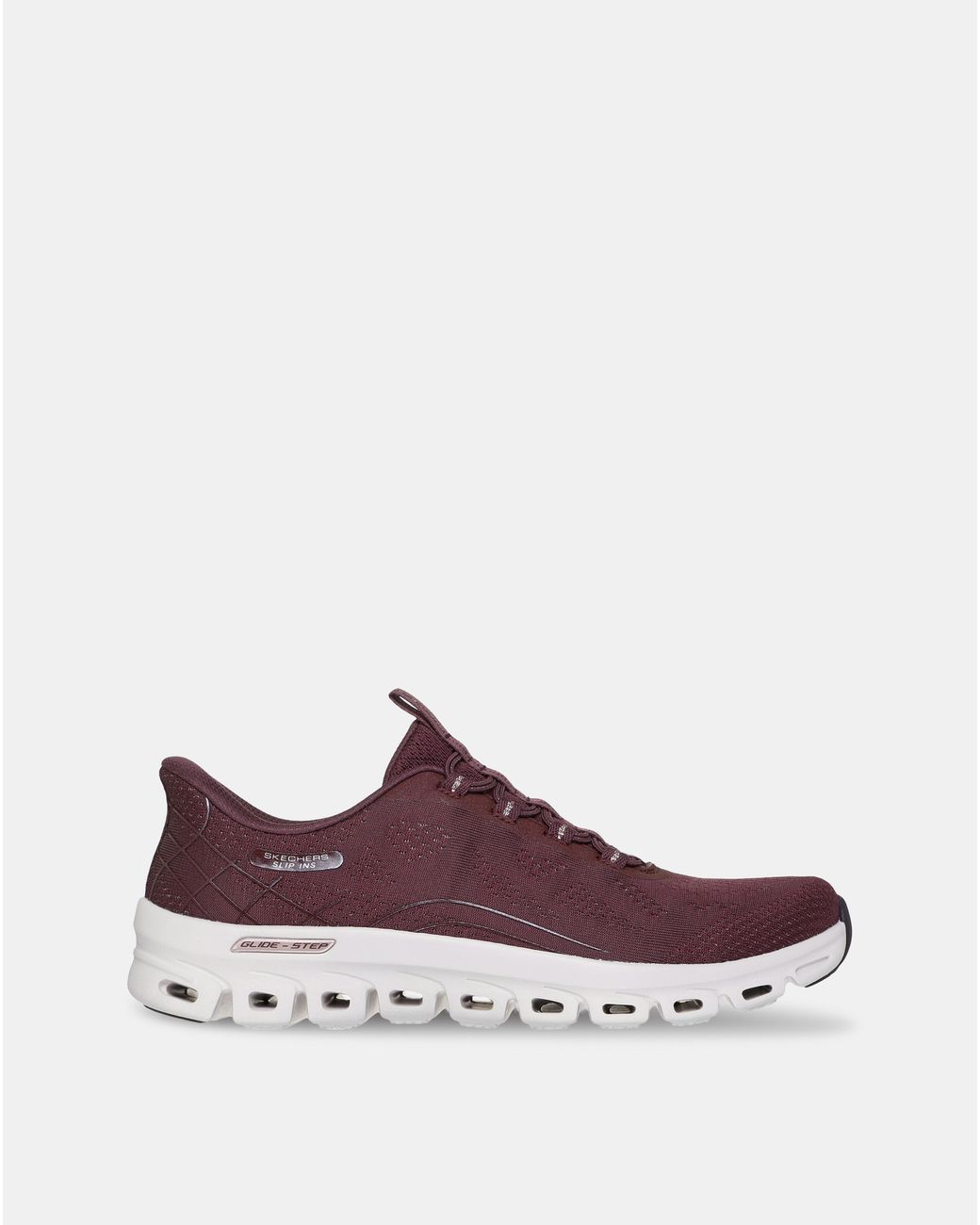 Skechers Purple Glide-Step Slip-Ins Trainers