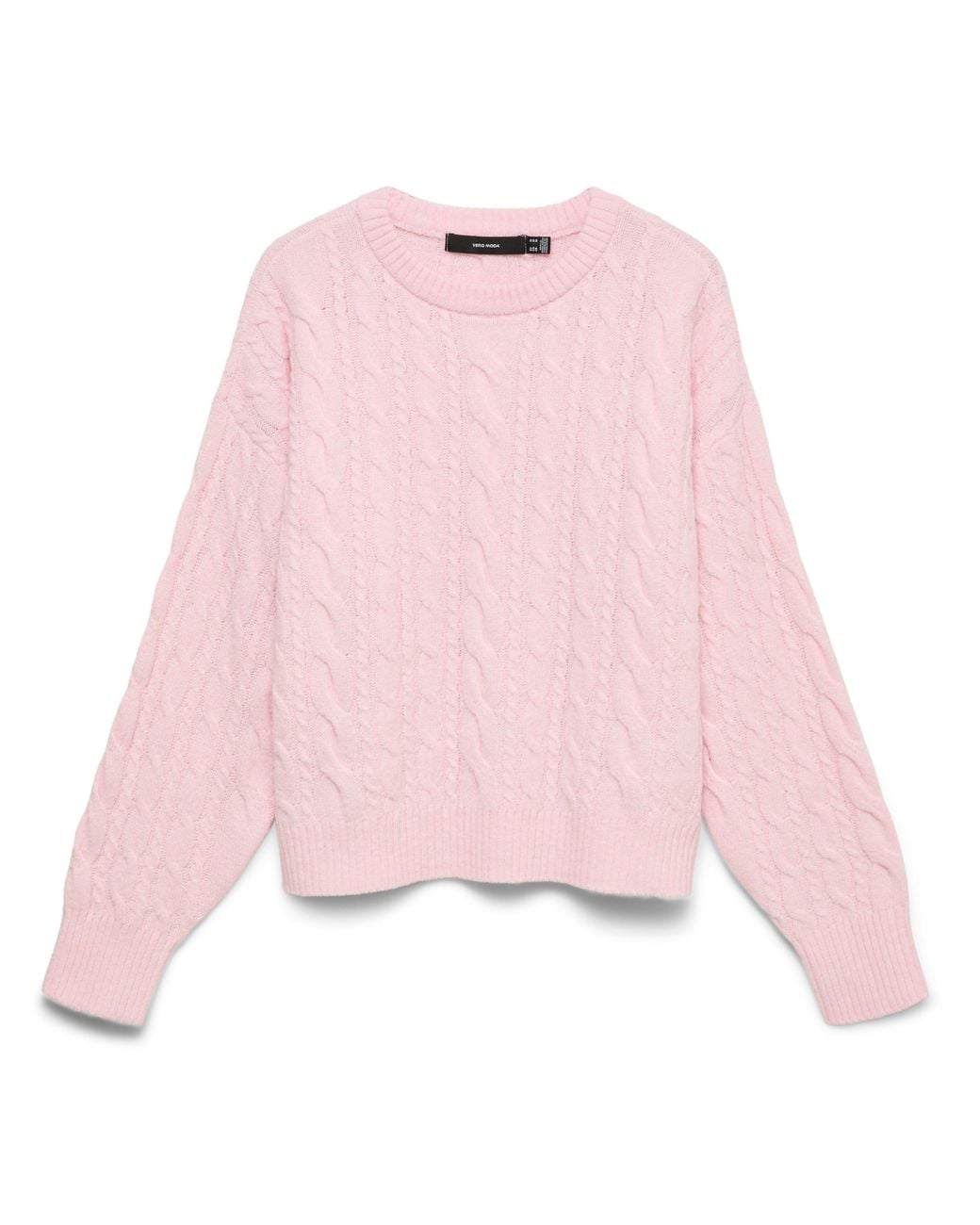Vero Moda Pink Sequoia O-Neck Jumper