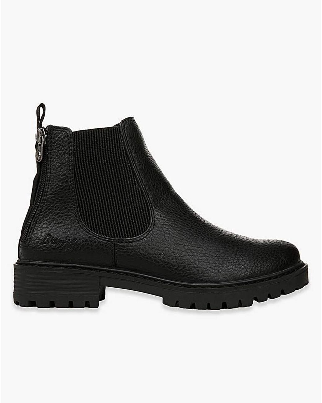 Blowfish Black Raffal Chelsea Boots