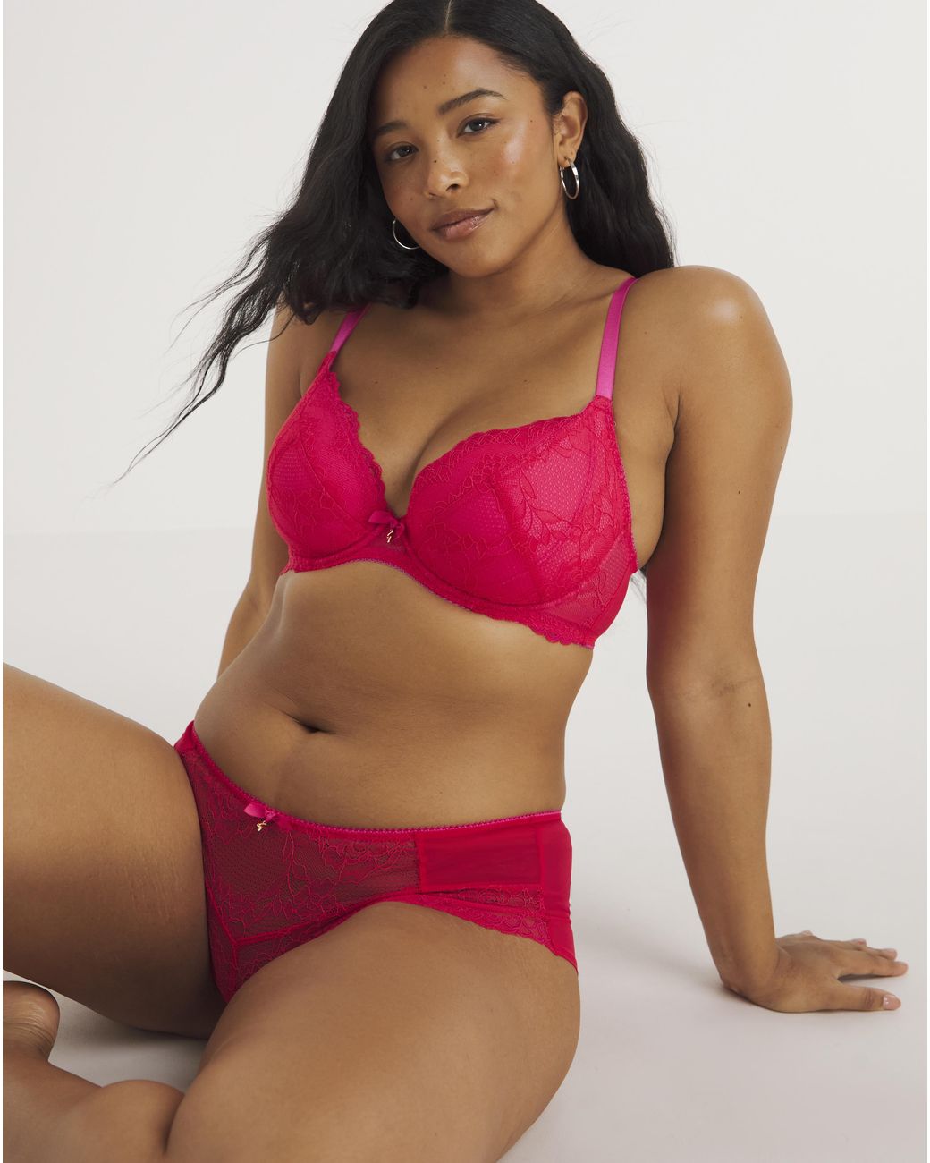 Gossard Red Superboost Plunge Bra