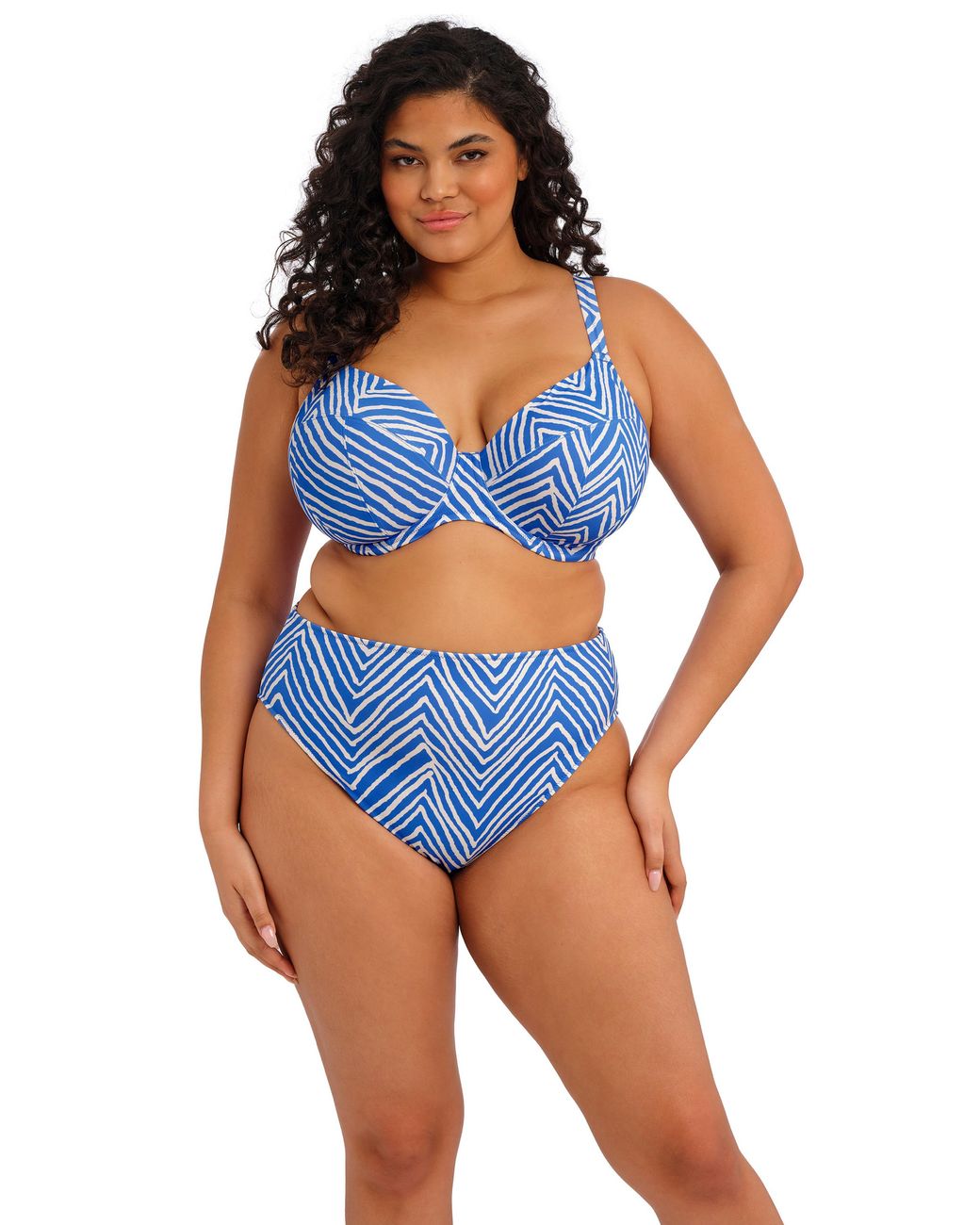 Elomi Blue Fiji Falls Bikini Brief