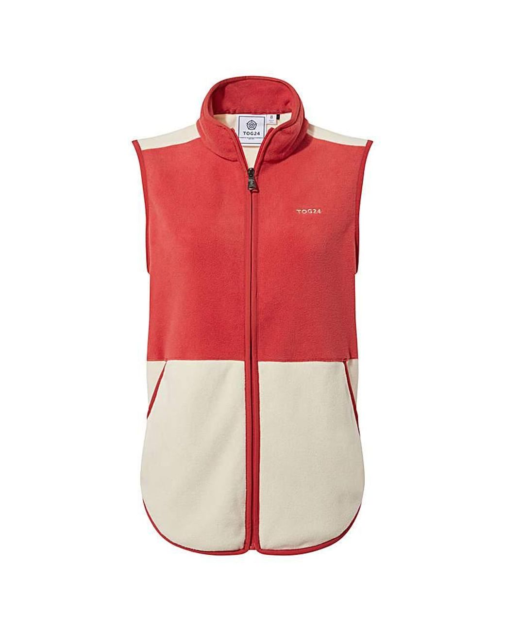 TOG24 Red Tog24 Fordley Gilet Fleece