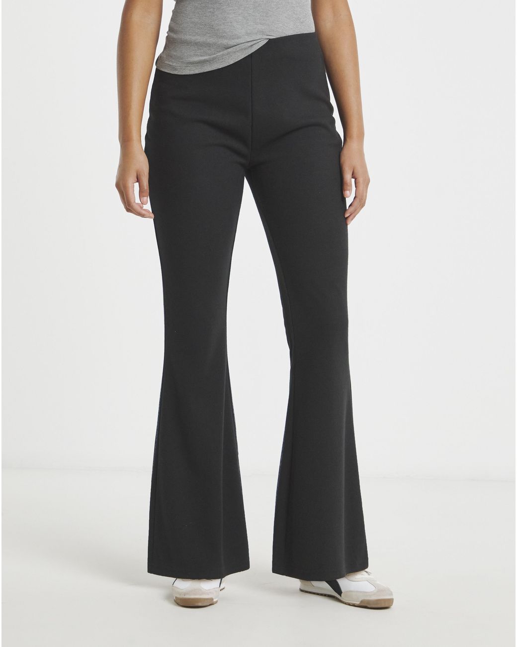 Simply Be White Flared Jogger