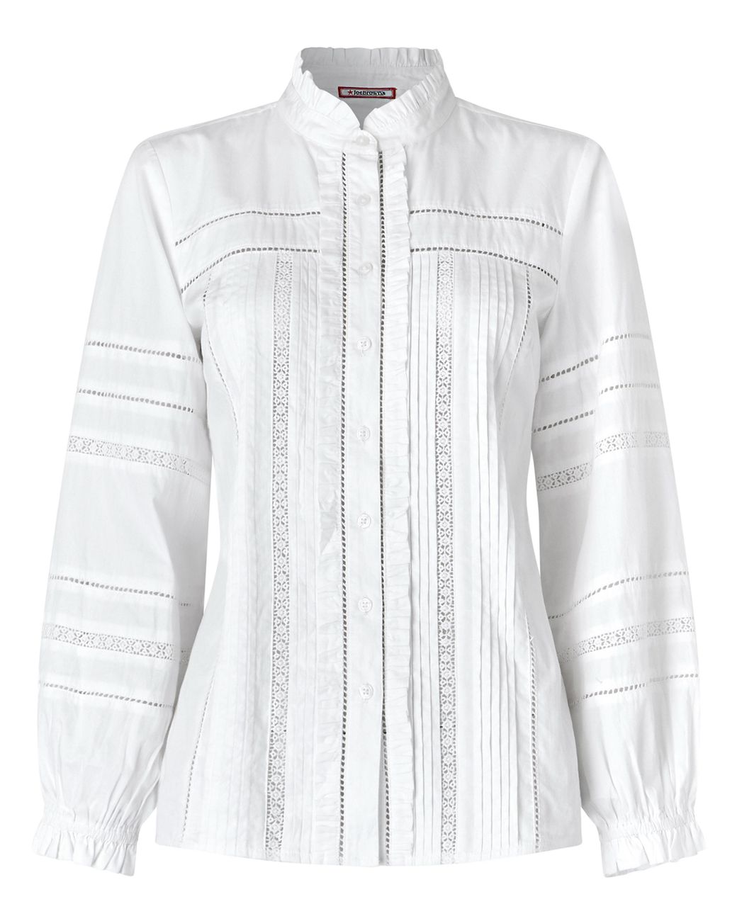 Joe Browns White Collared Blouse