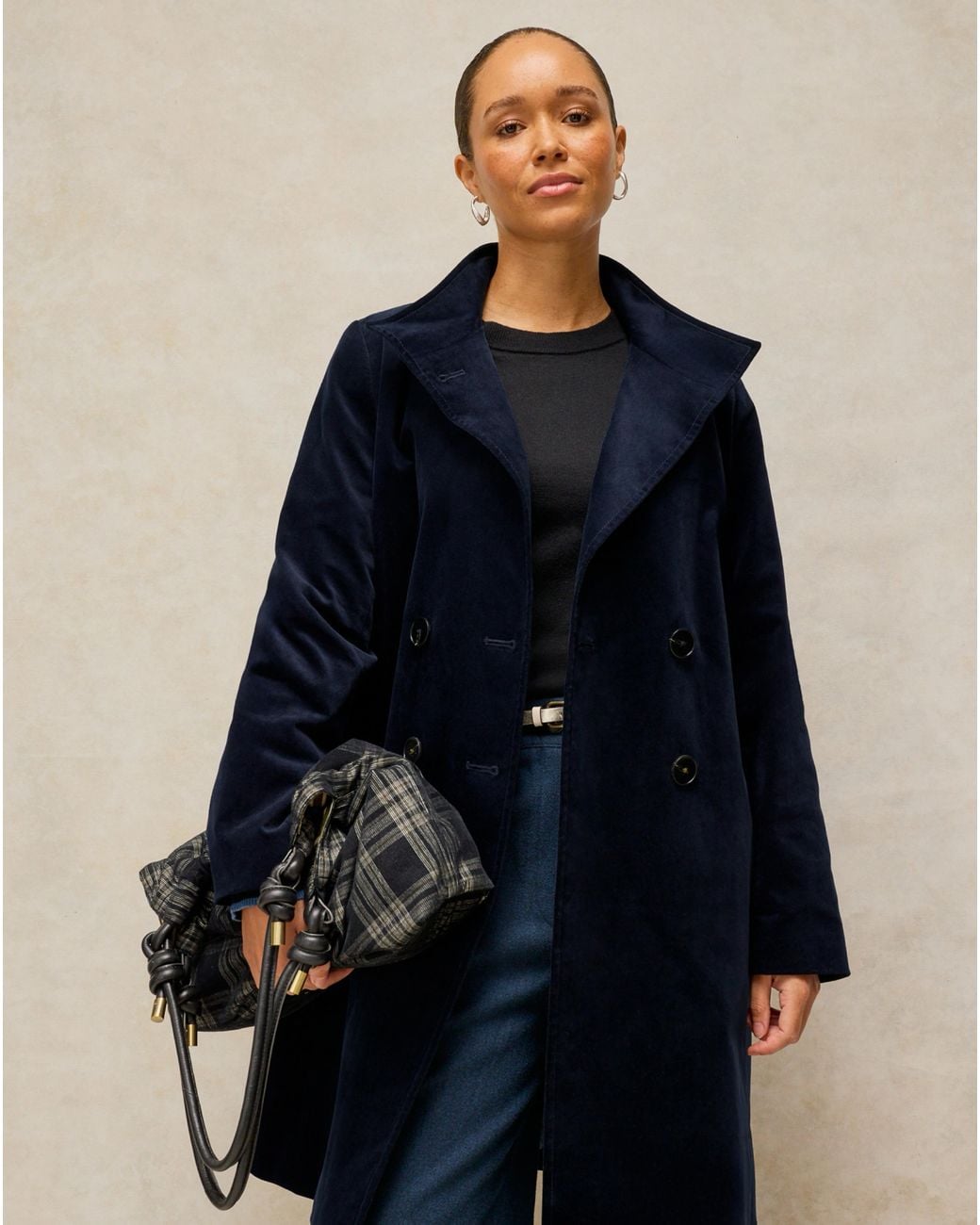 White Stuff Blue Kaia Coat