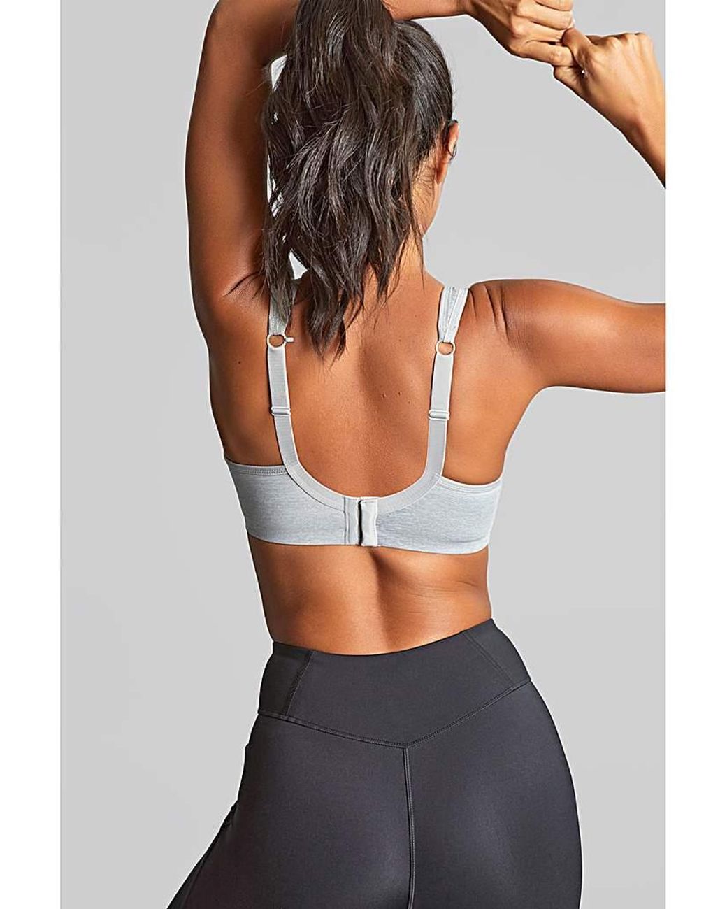 Panache Gray Power Wired Sport Bra