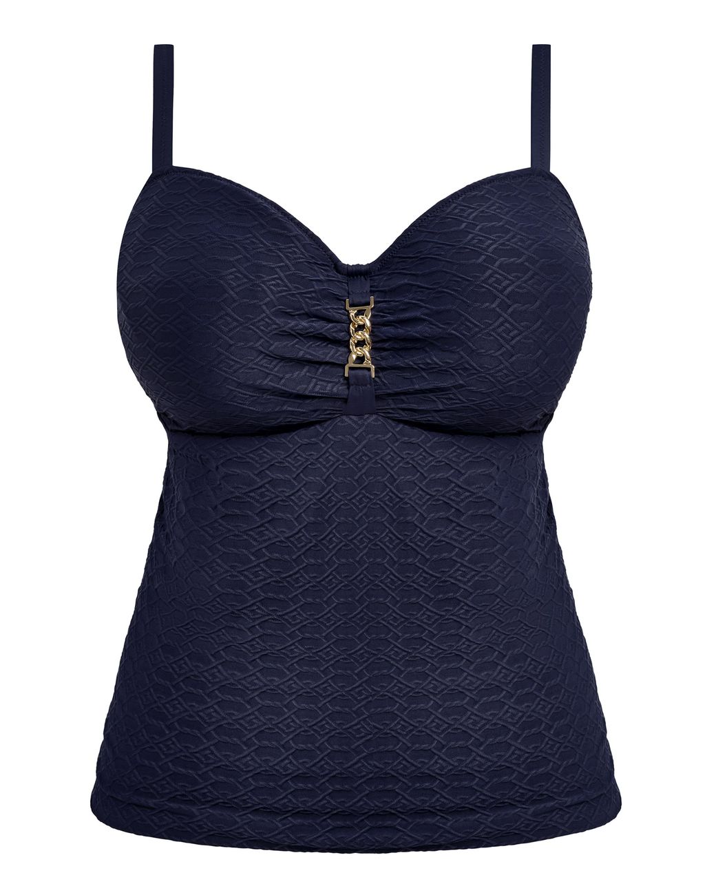 Fantasie Blue Azores Underwire Tankini Top