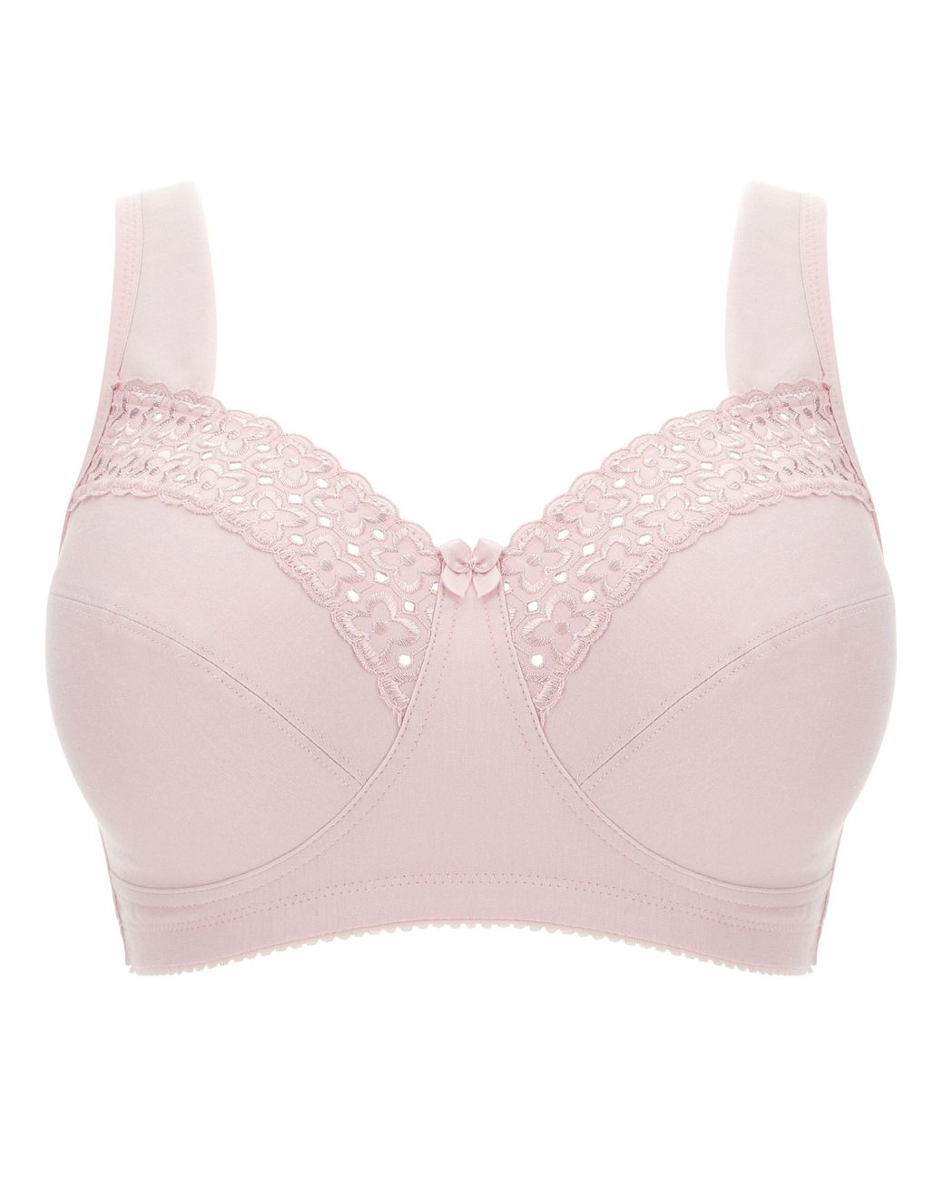 Miss Mary Of Sweden Pink Miss Mary Broderie Anglaise Bra