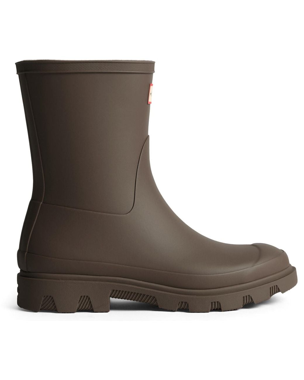 Hunter Brown Downpour Short Boot