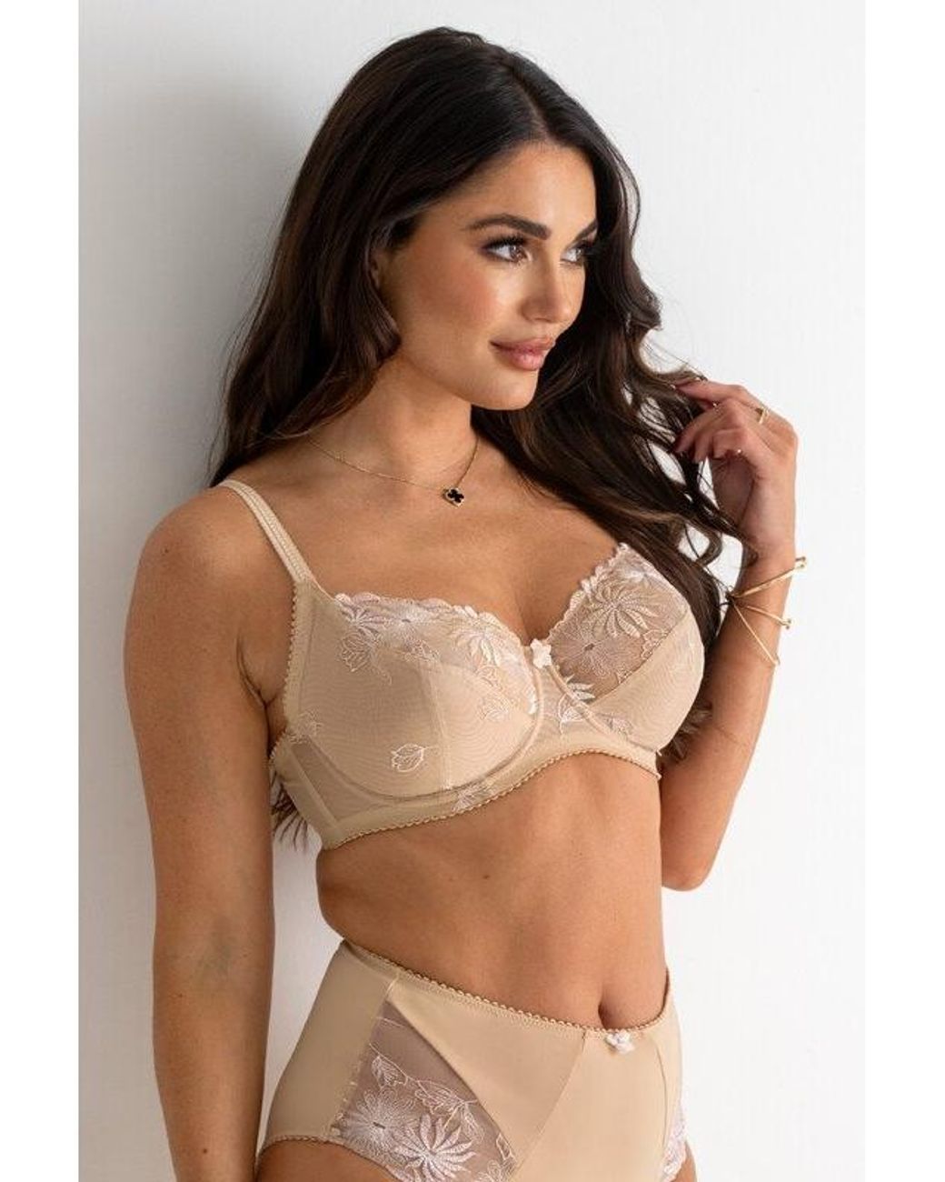 Pour Moi Brown St Tropez Full Cup Bra