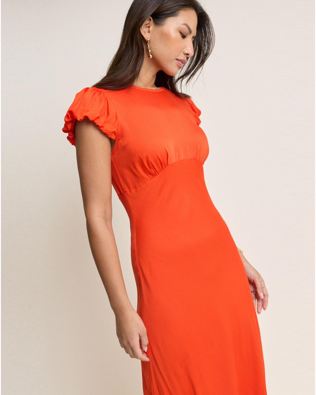 Nobody's Child Red Willow Midi Dress