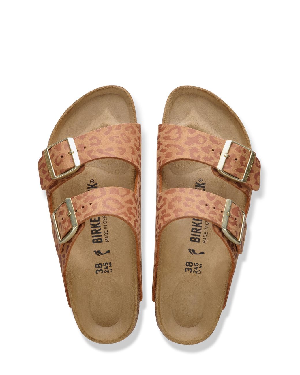 Birkenstock Brown Arizona Print Sandals
