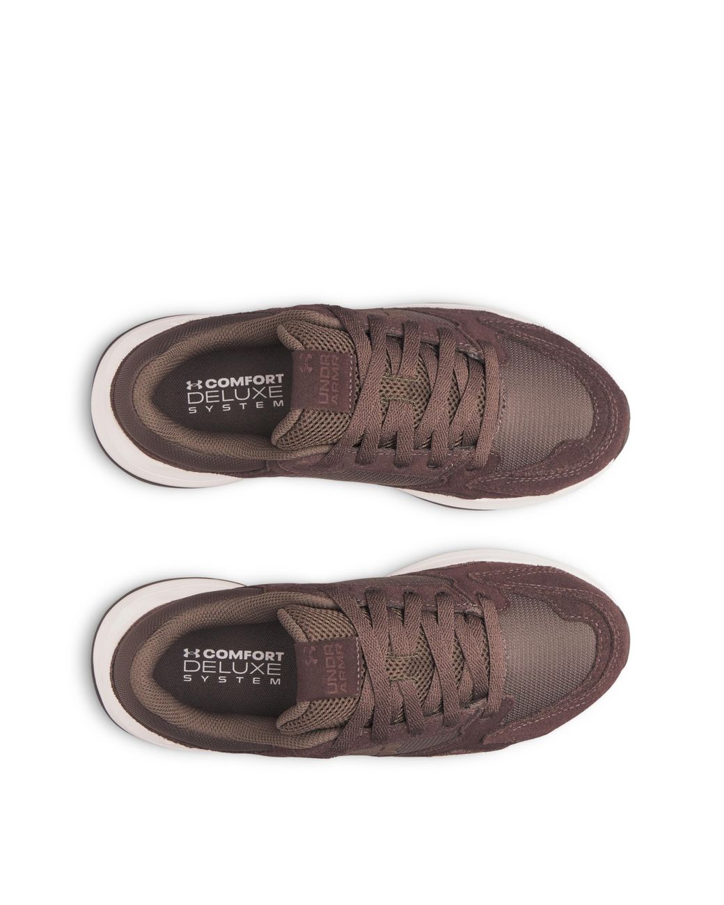 Under Armour Brown Edge Suede Trainers