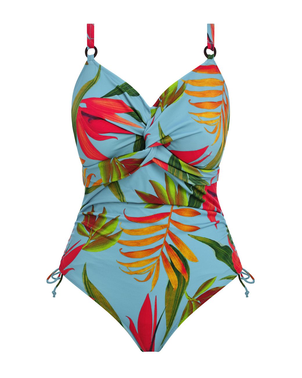 Fantasie Blue Pichola Twist Front Swimsuit