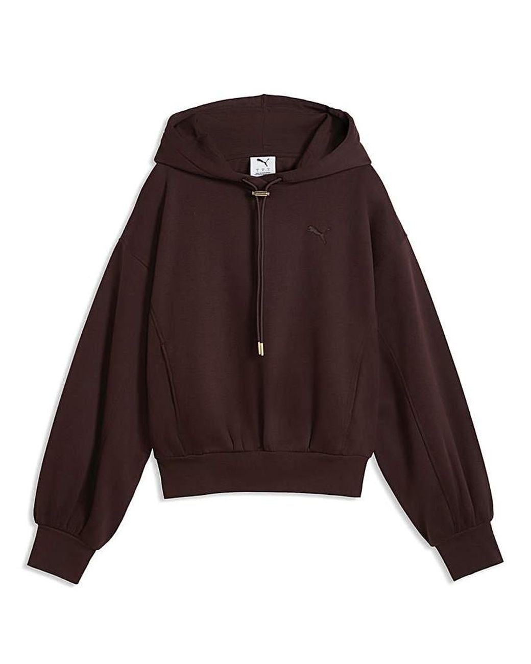 PUMA Purple Her Relaxed Hoodie Full Length