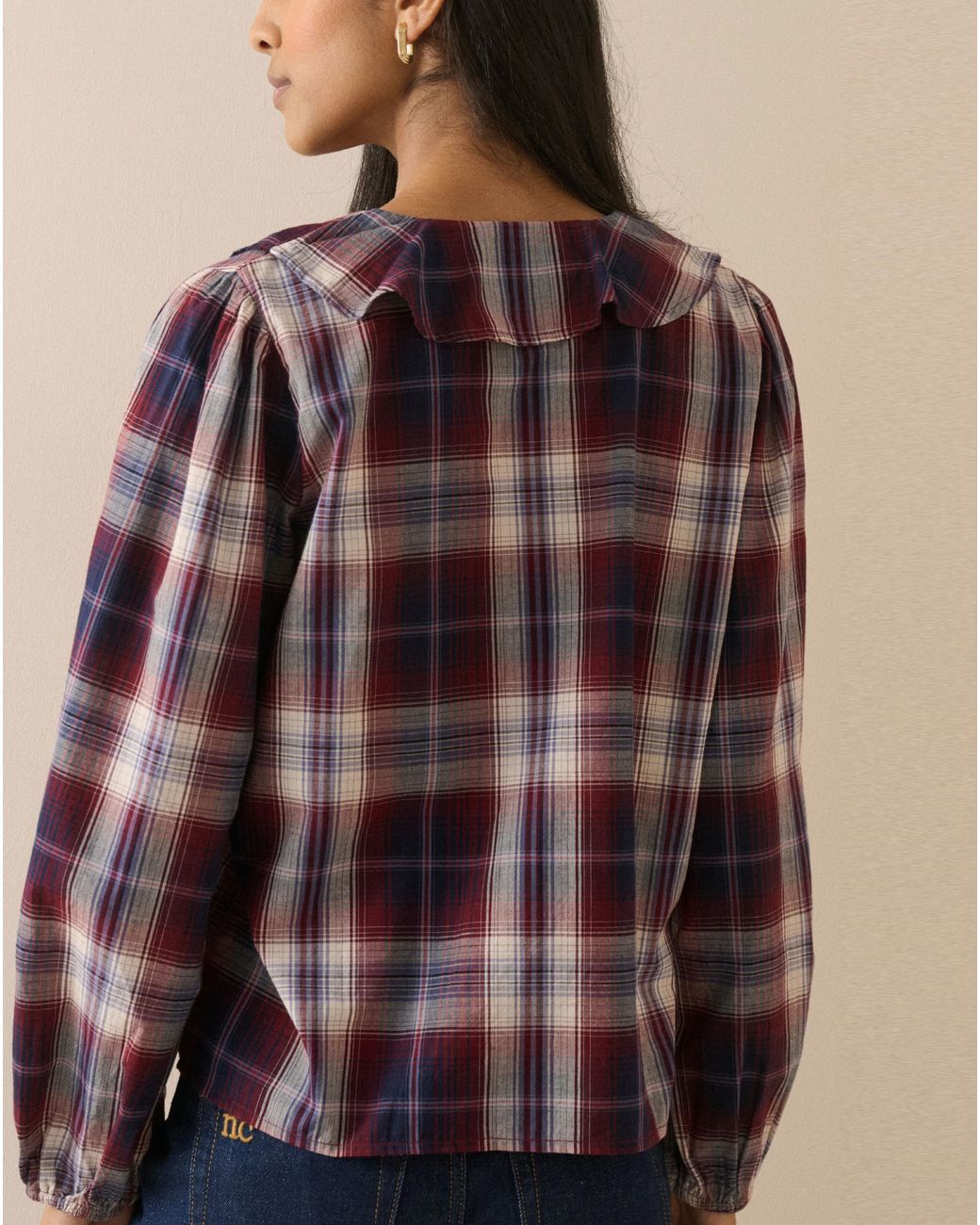 Nobody's Child Brown Whitney Blouse
