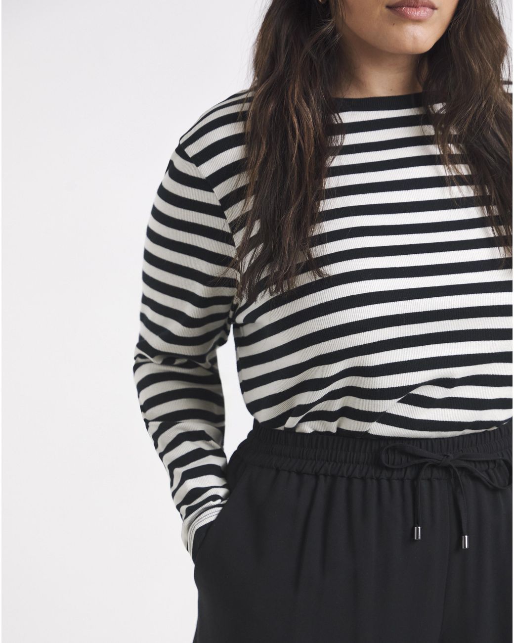 Simply Be Blue Wide Leg Trousers