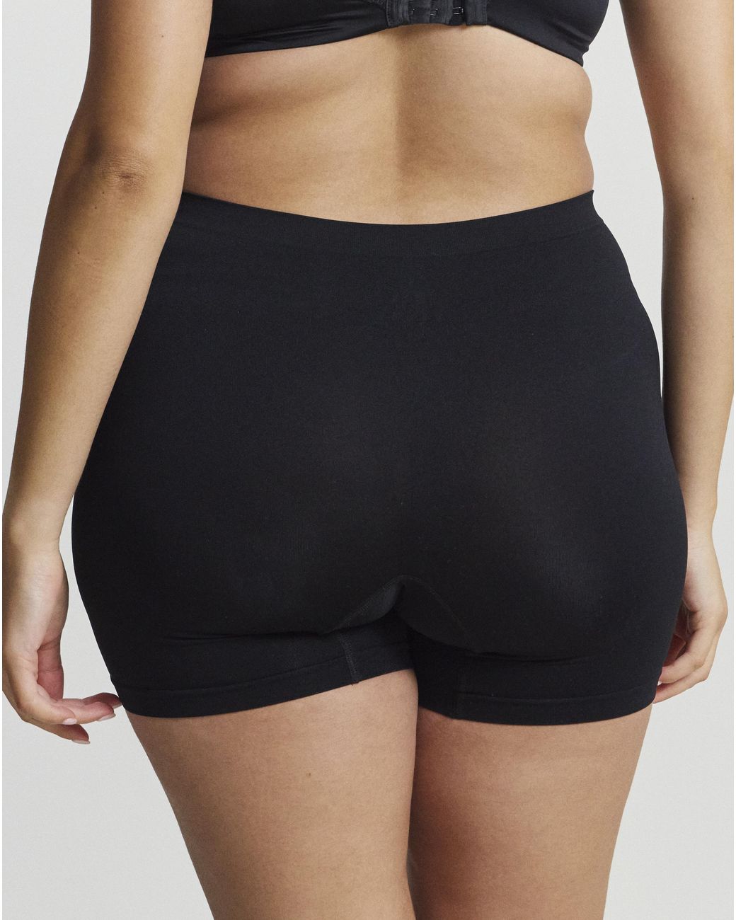 Pretty Secrets Black 3 Pack Seamless Comfort Shorts