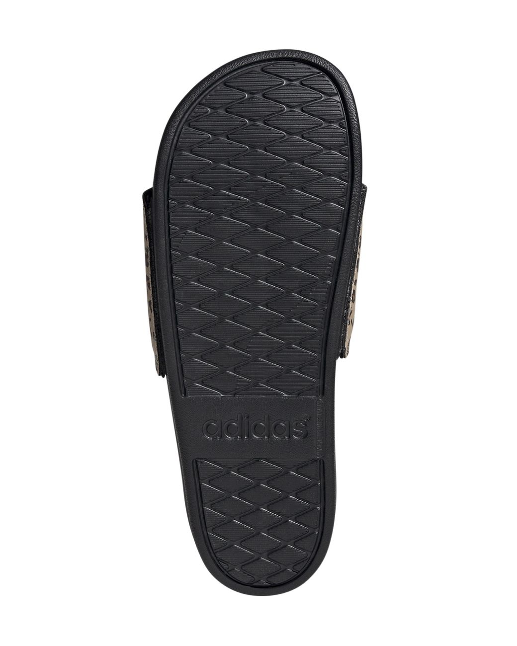 Adidas White Adilette Comfort Slides