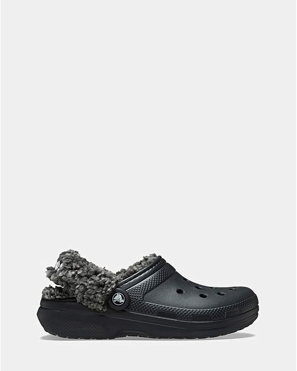CROCSTM White Classic Fleece Lined Clog