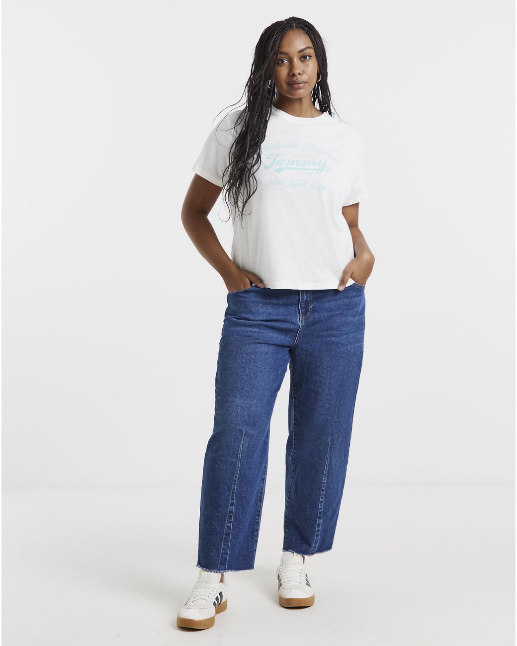 Tommy Hilfiger White Essential Crew T-Shirt