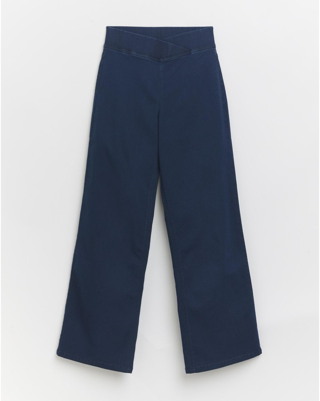 Simply Be Blue Weekender Wide Leg Jegging