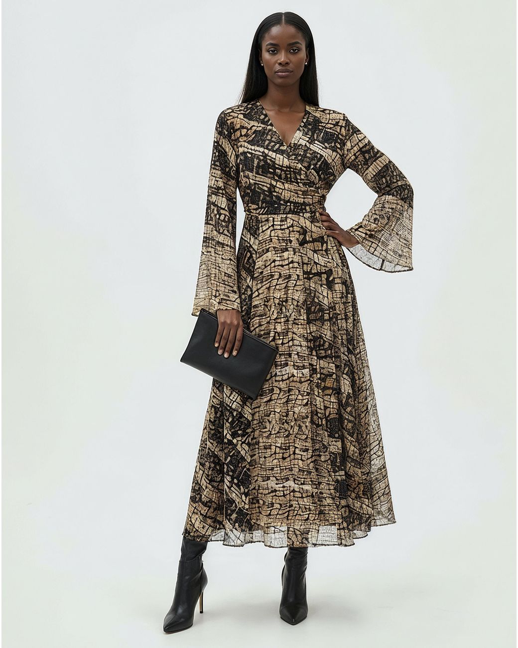Religion Natural Flash Maxi Dress