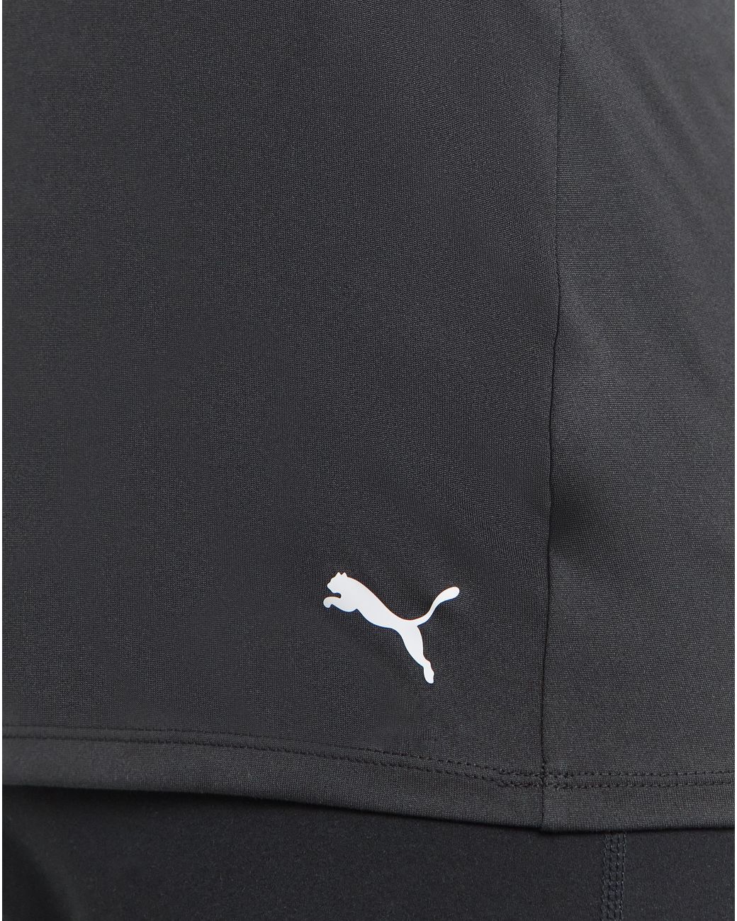 PUMA Black Essential Racerback Tank
