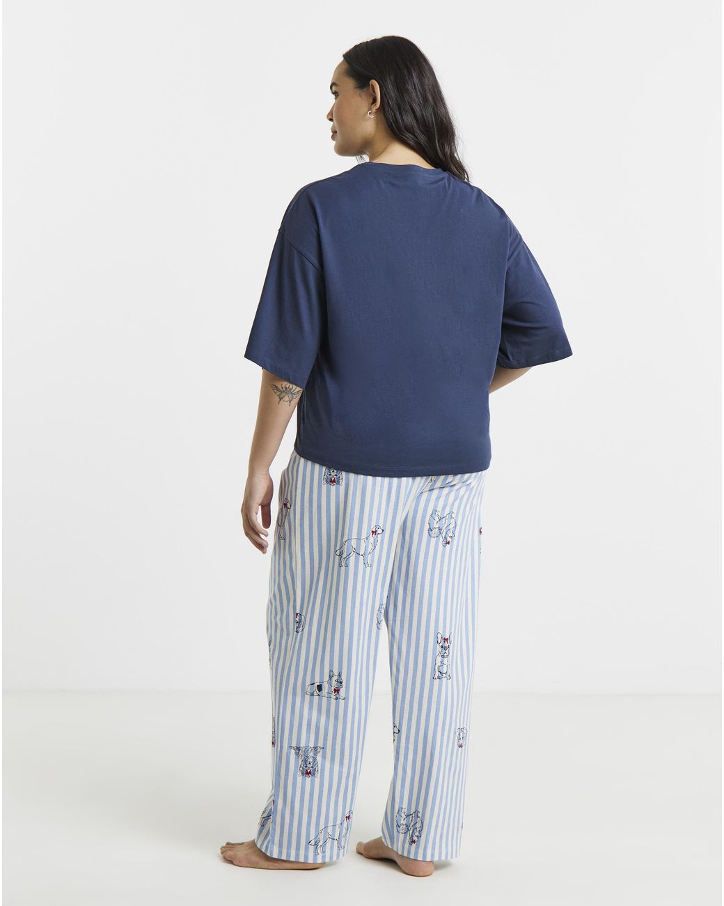 Pretty Secrets Blue Paws Nap Repeat Pyjama Set