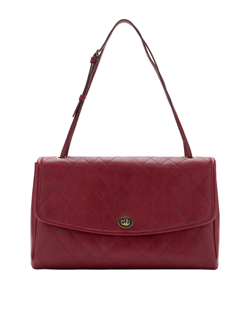 Mango Purple Shoulder Bag Charlie