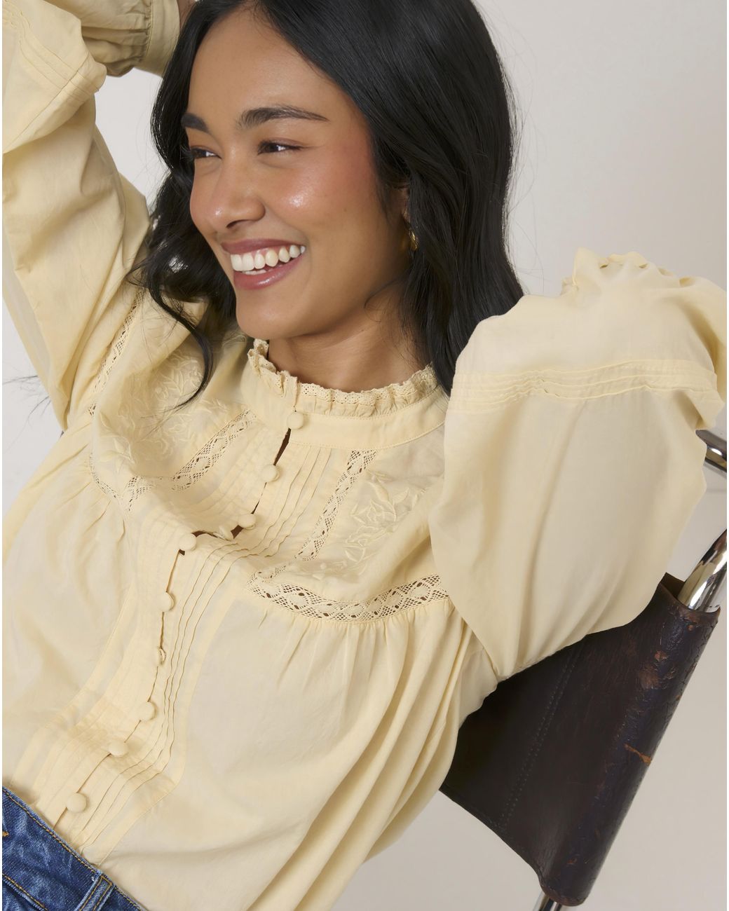 Nobody's Child Natural Nc Jones Blouse