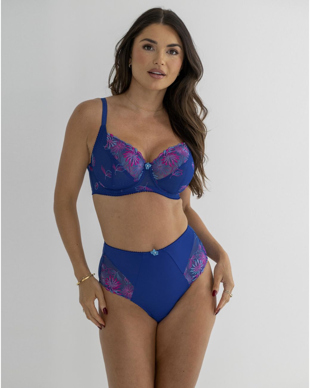 Pour Moi Blue St Tropez Deep Knicker Cobalt