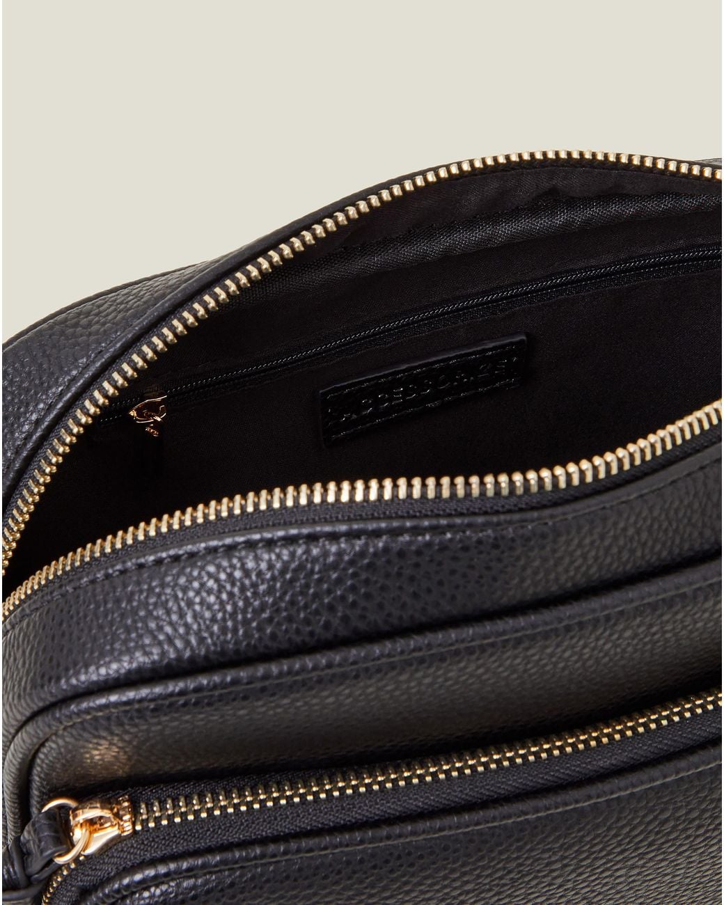 Accessorize Blue Double Zip Camera Bag